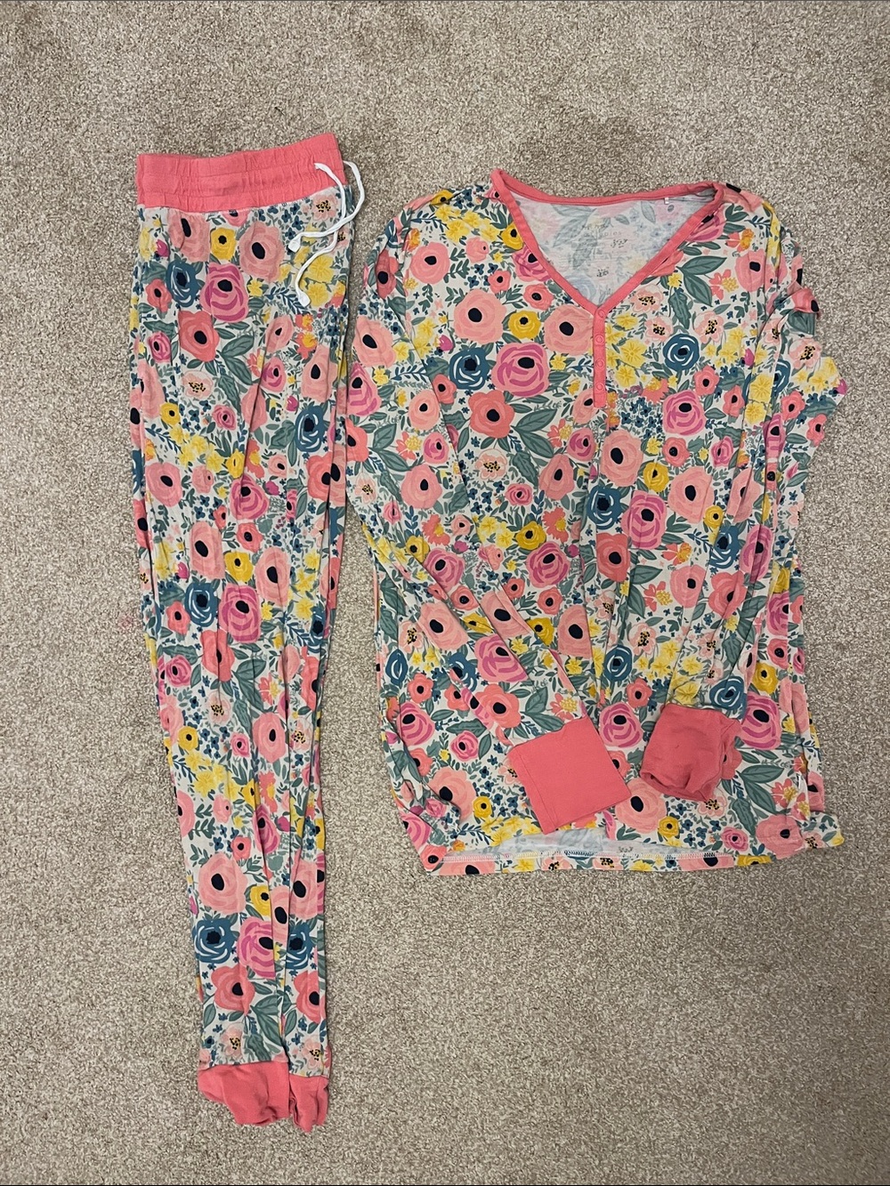 Little Sleepies Secret Garden Long-Sleeve Pajama Set